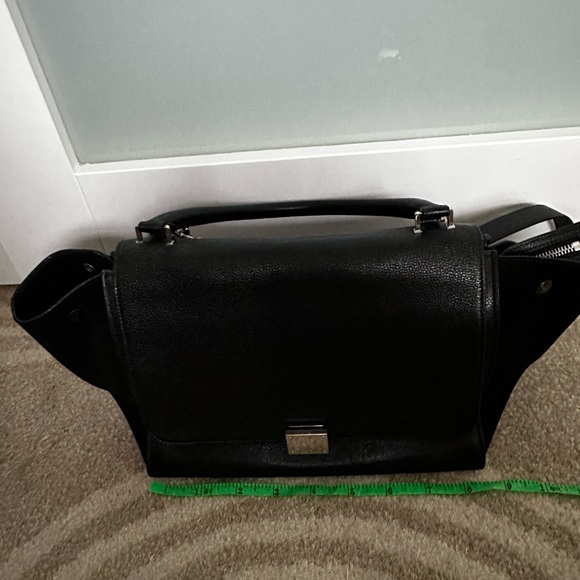 Celine Trapeze Bag black leather and suede - Picture 12 of 16